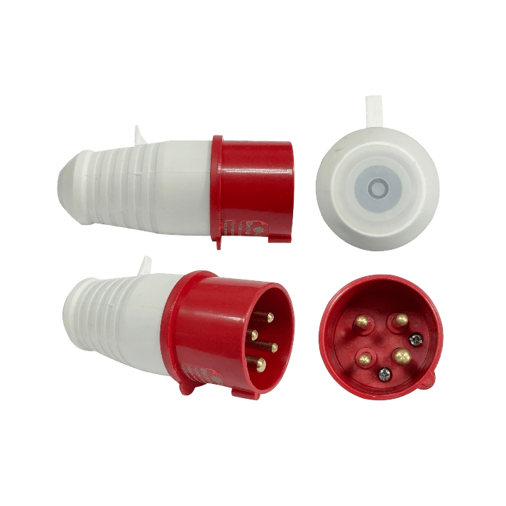 Вилка силовая ARTSUN P-3F-32А -IP44-5P