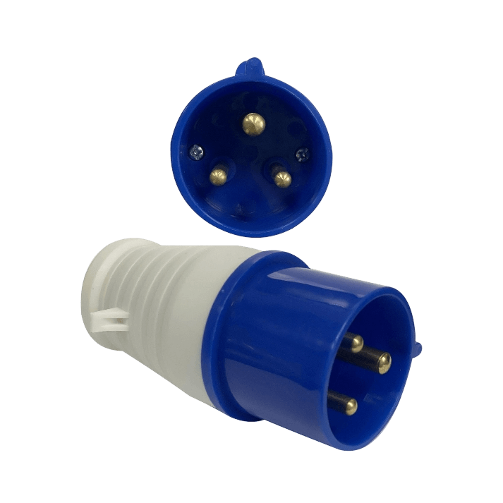 Вилка силовая ARTSUN P-1F-32А-IP44-3P