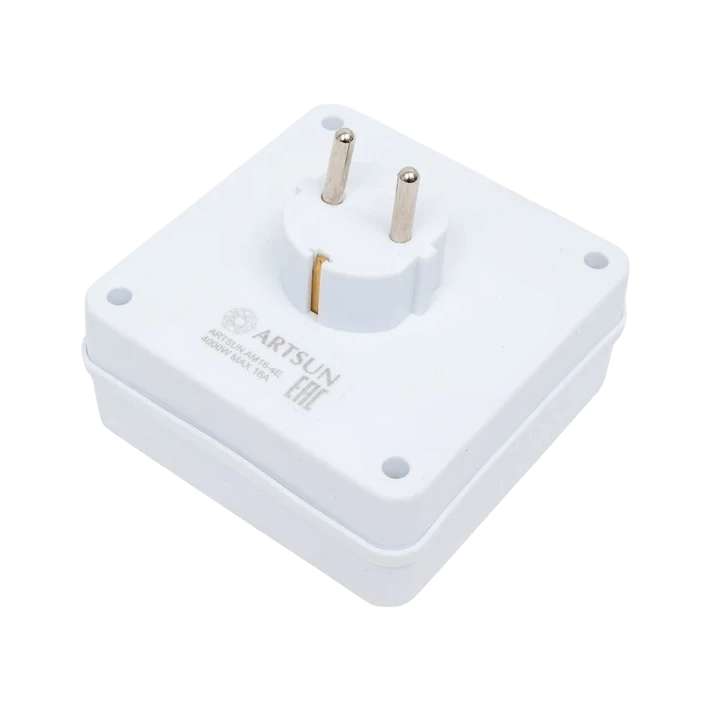 Сетевой разветвитель ARTSUN AM 16-4Е -250V MAX 16A