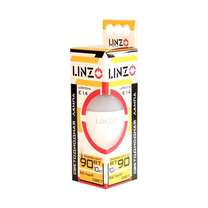 Лампа светодиодная LINZO LED B35 8W E14 3000K