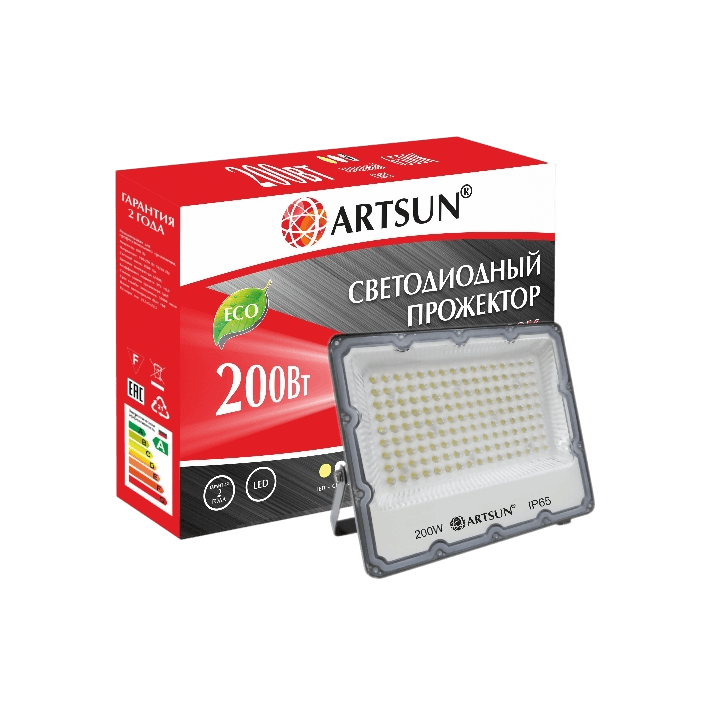 Прожектор светодиодный ARTSUN LED FL 200W 6500K SMD